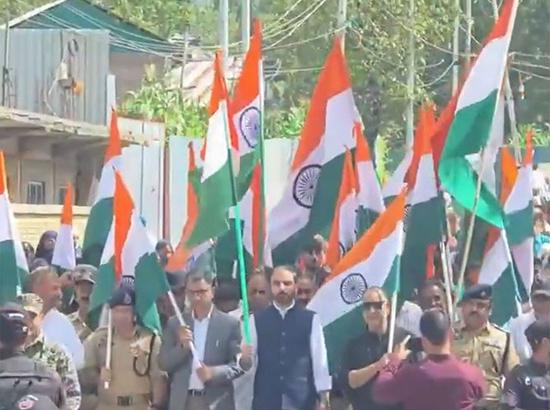 J-K: Tiranga rally organised under 'Har Ghar Tiranga' campaign ahead of I-Day in Pulwama