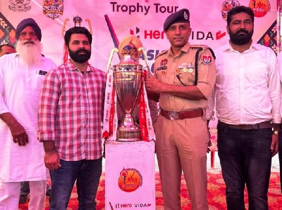 SSP Gagan Ajit Singh Welcomes Asian Champions Trophy Tour in Fazilka