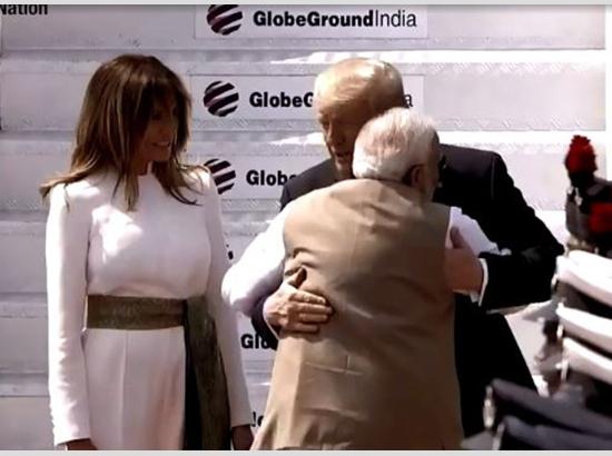 Chemistry on display: PM Modi, Donald Trump share at least 6 hugs during Ahmedabad events