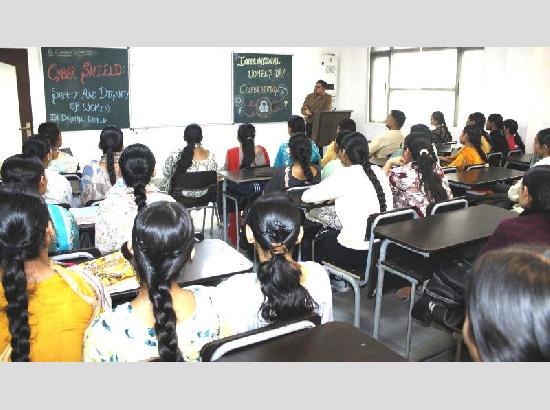 Cyber Safety Awareness Session organised for DSCW students
