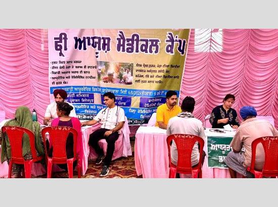 329 patients treated, free medicines distributed at 4th Ayush Camp in Ferozepur