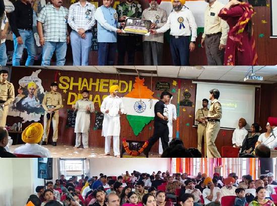 Martyrs’ Day observed with patriotic fervour at Shaheed Bhagat Singh State University 