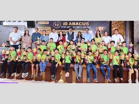 200 Questions in 8 Minutes: Young Minds shine at iD Abacus State-Level Competition in Ferozepur
