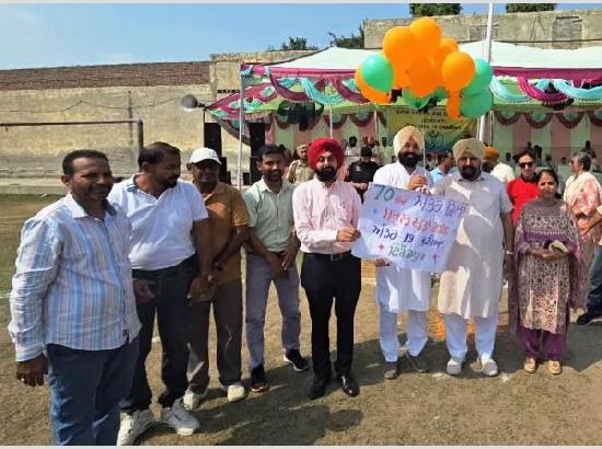 MLAs Bhullar and Sarari inaugurate Punjab State Inter-District School Cricket Championship for U-19 Girls 