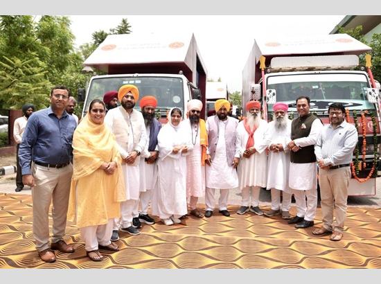 Punjab launches a statewide documentary campaign on Sri Guru Ravidass Ji; CM Mann flags off 50 mobile-led vans