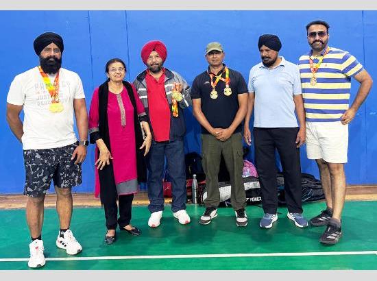 Ferozepur athletes shine at National Masters Athletics Championship in Dharamshala

