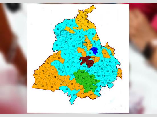 Five seats of Punjab to see by-polls