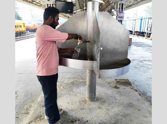 Clean drinking water facilities ensured at railway stations across Ferozepur Rail  Division