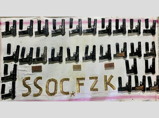 Pakistan-sourced 27 weapons recovered from Fazilka; 2 held