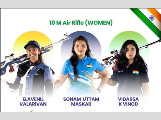 Asian Games 2026: India secure silver in women's 10m air rifle team event
