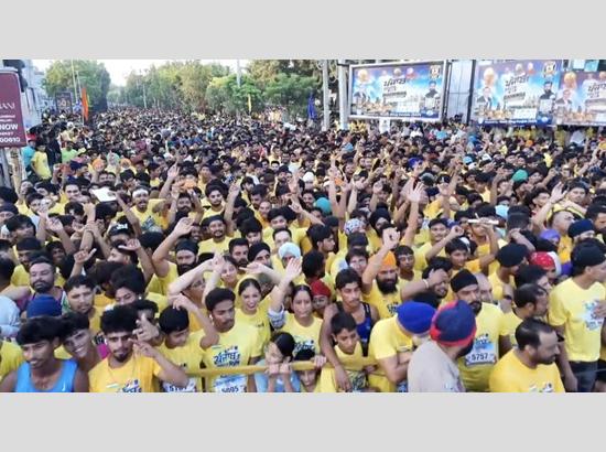 20,000 youth, athletes join Youth Run Punjab 2026 in Bathinda against drug abuse: AAP